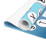 Letter Hop Yoga Mat - Upper and lower case letter learning yoga mat