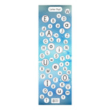 Letter Hop Yoga Mat - Upper and lower case letter learning yoga mat