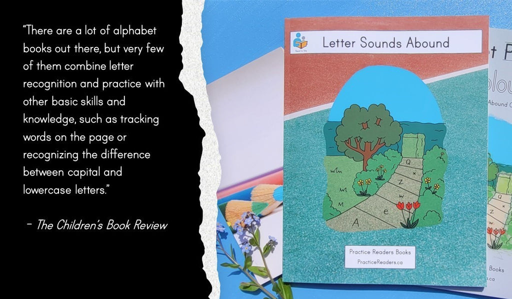 Letter Sounds Abound alphabet book tour! Read reviews + more